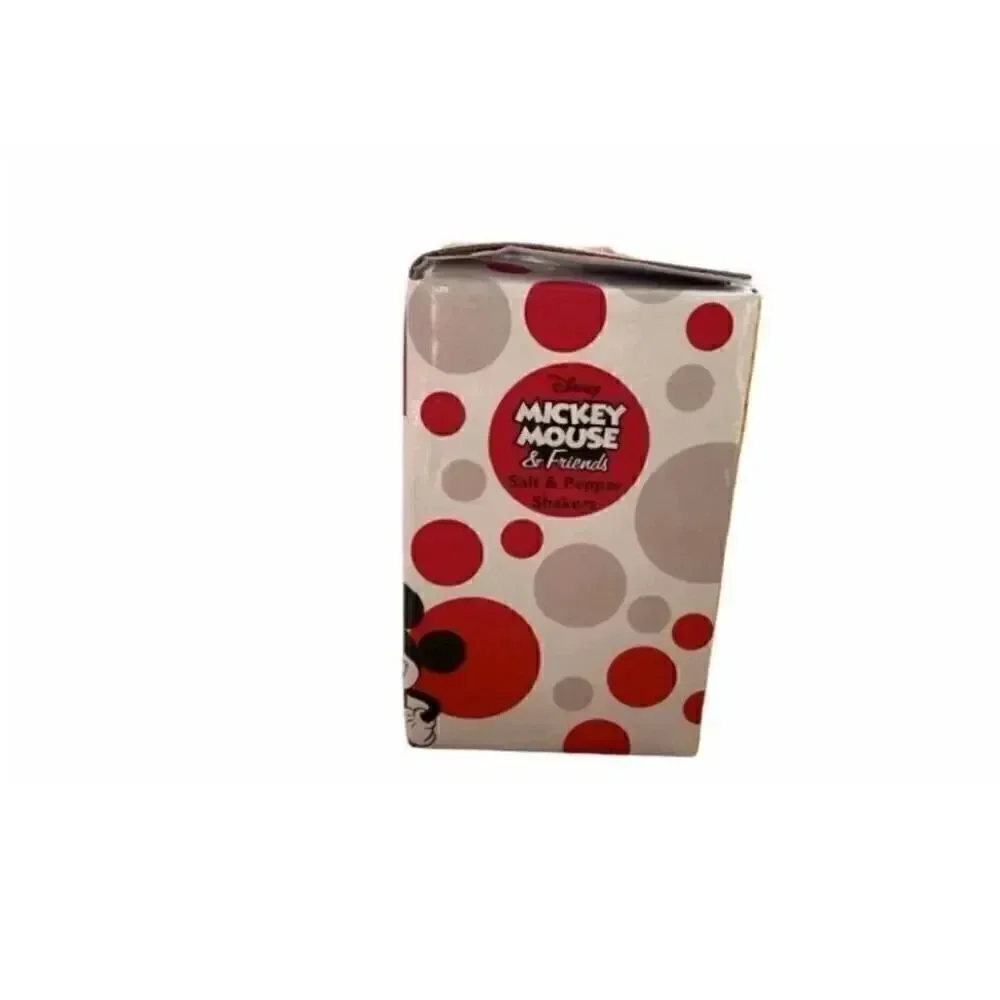 Disney Minnie & Mickey Mouse Ball Ceramic Salt and Pepper Shakers